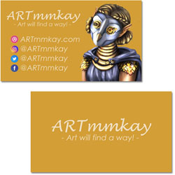 Business Card, double-sided ($75)