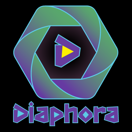 Diaphora logo with yellow arrow